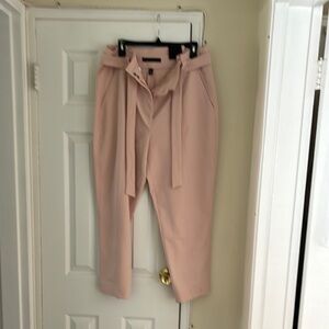 Zara Pink Tie-Waist Trousers